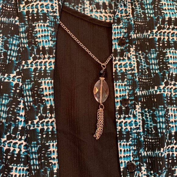 🛍5/$15 Bundled🛍 Blouse/cami all in one #1021 - Picture 3 of 4